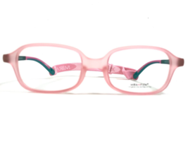 Miraflex Niños Gafas Monturas Eric M. Cry Pink Verde Rectangular 47-18-125 - £44.54 GBP