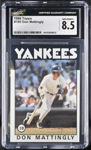 1986 Topps Don Mattingly Yankees CARD#180 NM-MT+ Cgc 8.5 New York Baseball Mlb - $29.69