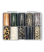 INSTANT FOIL Leopard Animal Print, 10 Rolls/Case - €18,78 EUR