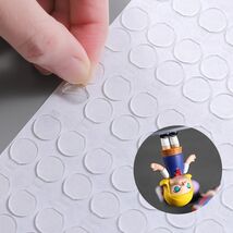 Adhesive Stick Dots Two-Sided Mounting Putty 0.4x0.4in 900pcs Clear - $197.70 MXN