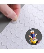 Adhesive Stick Dots Two-Sided Mounting Putty 0.4x0.4in 900pcs Clear - $14.95 CAD