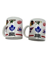 Max Coffee Mugs NHL Central Division Lot 2 1993 Winnipeg Jets Dallas Sta... - $47.11