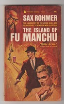 Island of Fu Manchu by Sax Rohmer 1st U.S. Paperback Printing - £11.97 GBP