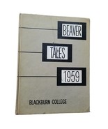 Blackburn College Beaver Tales Yearbook 1959 Carlinville Illinois - $460.96 MXN
