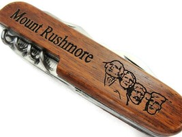 Vintage &quot;Ruben&quot; Name Mount Rushmore Pocket Knife Tools NIB - $29.69