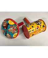 Two 2 Vintage Metal Toy Co Noisemakers New Years Eve Halloween - £12.03 GBP