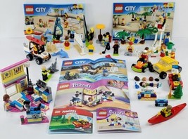 LEGO CITY People Pack Fun at the Beach + Coast Guard Starter + Olivia&#39;s Bedroom  - £47.82 GBP