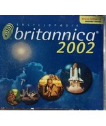 encyclopedia britannica 2002 Dlx Edition PC CD-3 Disc Set-TESTED-RARE-SH... - £123.24 GBP