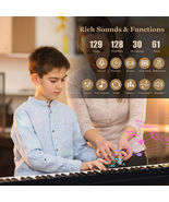 61-Key Portable Electronic Keyboard Piano Complete Digital Piano Set wit... - $203.49