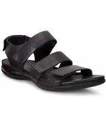 ECCO Women's Flash Flat Sandal Black Size 6-6.5 US 37 EUR - $70.08