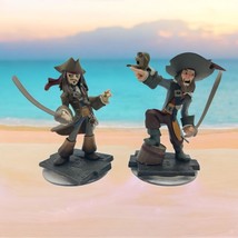 Disney Infinity Pirates of the Caribbean Captain Jack Sparrow &amp; Barbossa... - $327.55 MXN