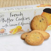 French Butter Cookies with Lemon and Almond - 1 box - 5.29 oz - £4.95 GBP