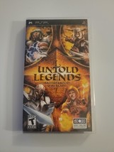 Untold Legends: Brotherhood Of The Blade PSP Game PlayStation CIB - £5.01 GBP