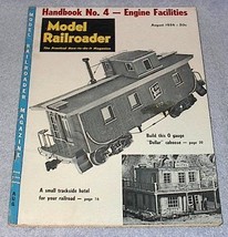 Model RailRoader Magazine August 1954 Model Train - £4.70 GBP