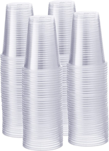 Comfy Package, Clear Disposable Plastic Cups - Cold Party Drinking Cups ... - £30.50 GBP