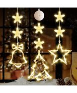 3Pcs Christmas Window Lights Decorations,Battery Powered Christmas Hangi... - $20.99