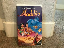 Rare Disney Aladdin Black Diamond (VHS, 1993) - £22.40 GBP