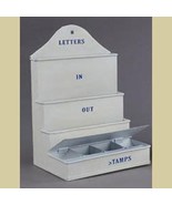 Office Organizers -Letter Holder With Stamp Storage - £19.50 GBP