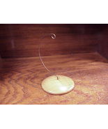 Christmas Ornament Display Small Wire Hanger, with Wooden Base - £5.50 GBP