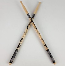 Wood Rock and Roll Hall of Fame + Museum Drum Sticks Pair Cleveland Rock Out - £21.80 GBP