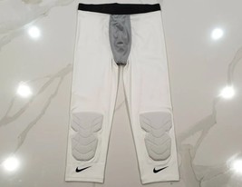Nike Pro Hyperstrong Compression Basketball Pants Padded AA0757-100 Sz Med-Tall - £63.94 GBP