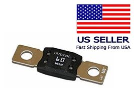 EZGO GOLF CART 60A 60 AMP 32V 32 VOLT LITTELFUSE MEGA FUSE NEW - $6.92