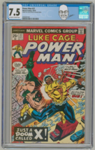 George Perez Personal Collection ~ CGC 7.5 Luke Cage Power Man #27 1st App. of X - £77.43 GBP
