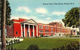 Nashua Senior High School New Hampshire Postcard Unposted - £7.59 GBP