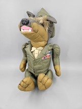 Pooch Troop 1988 Matchbox Toys Plush Military Dog Ollie Intelligence Vtg 1980s - £18.04 GBP