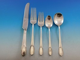 Trousseau by International Sterling Silver Flatware Set for 8 Service 45 Pieces - £1,933.12 GBP