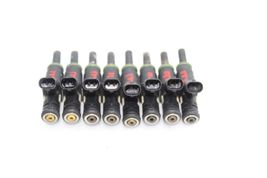 07-12 MERCEDES-BENZ GL450 GL550 FUEL INJECTORS SET OF 8 W/O PZEV E4764 image 3