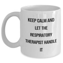 Respiratory Therapist Gifts - Keep Calm And Let The Respirator Handle It, White  - £13.38 GBP+