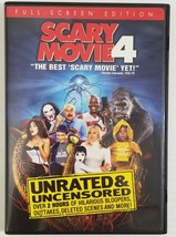 N) Scary Movie 4 (DVD, 2006, Unrated, Full Screen Edition) Unrated &amp; Uncensored - £3.94 GBP