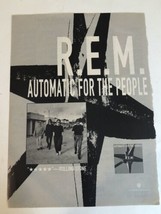 Vintage 1997 REM Magazine Pinup Picture Automatic For The People - £4.64 GBP