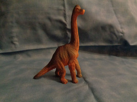 2009 Brachiosaurus Dinosaur PVC Figure 5 1/2&quot; Long Grey / Peach - £3.74 GBP