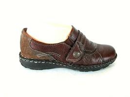Earth Burgundy Leather Monk Strap Casual Comfort Loafer Shoes Womens 6 M (SW17pm - £18.68 GBP