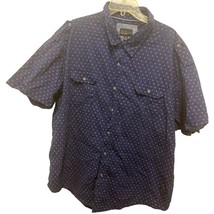 Truth Substance Common Sense Men&#39;s 4XL Button Up Shirt gothic blue red s... - $16.14