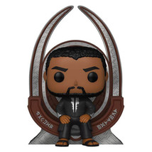 Black Panther (2018) T’Challa on Throne US Excl. Pop! Deluxe - £49.00 GBP