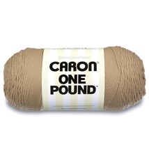 Caron One Pound Solids Yarn, 16oz, Gauge 4 Medium, 100% Acrylic - Lace - For Cro - £28.30 GBP