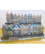 Miniature HOUSES Amsterdam Houses Canal, collectable small houses Amster... - $447.35 MXN