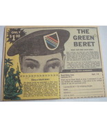 1969 Ad The Green Beret Wear Your Own Green Beret Royal Advtg., Lynnbroo... - £6.05 GBP