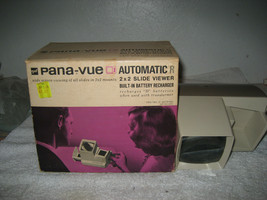 Pano-Vue Automatic Lighted 2X2 Film Slide Viewer New Old Stock 6579 vintage - £38.78 GBP