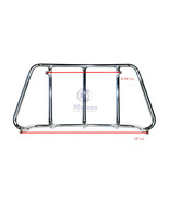 Universal DMY Motorcycle Trunk Top Rack Luggage Rail Option 3 - $1,278.76 MXN