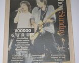 The Rollin Stones Show Newspaper Supplement Vintage 1994 Cover Concert P... - $24.99