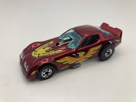 Vintage 1977 Hot Wheels Red Pontiac Trans Am Firebird Pennzoil Funny Die... - $9.90