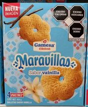 3X GAMESA MARAVILLAS VANILLA COOKIES ( GALLETAS DE VAINILLA ) 3 OF 464g ... - $51.57 CAD
