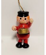 Vintage 1960s Japan Christmas Ornament Drummer Boy 1.75&quot; Handmade Hand P... - €8,59 EUR