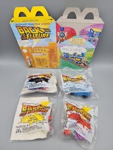 1991 McDonalds Back To The Future HM Toys Complete Set of 4 Includes New Box - £15.28 GBP