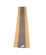 Natural Hyacinth Fiber Blue Stripe Table Runner 14x72 inches - $18.80