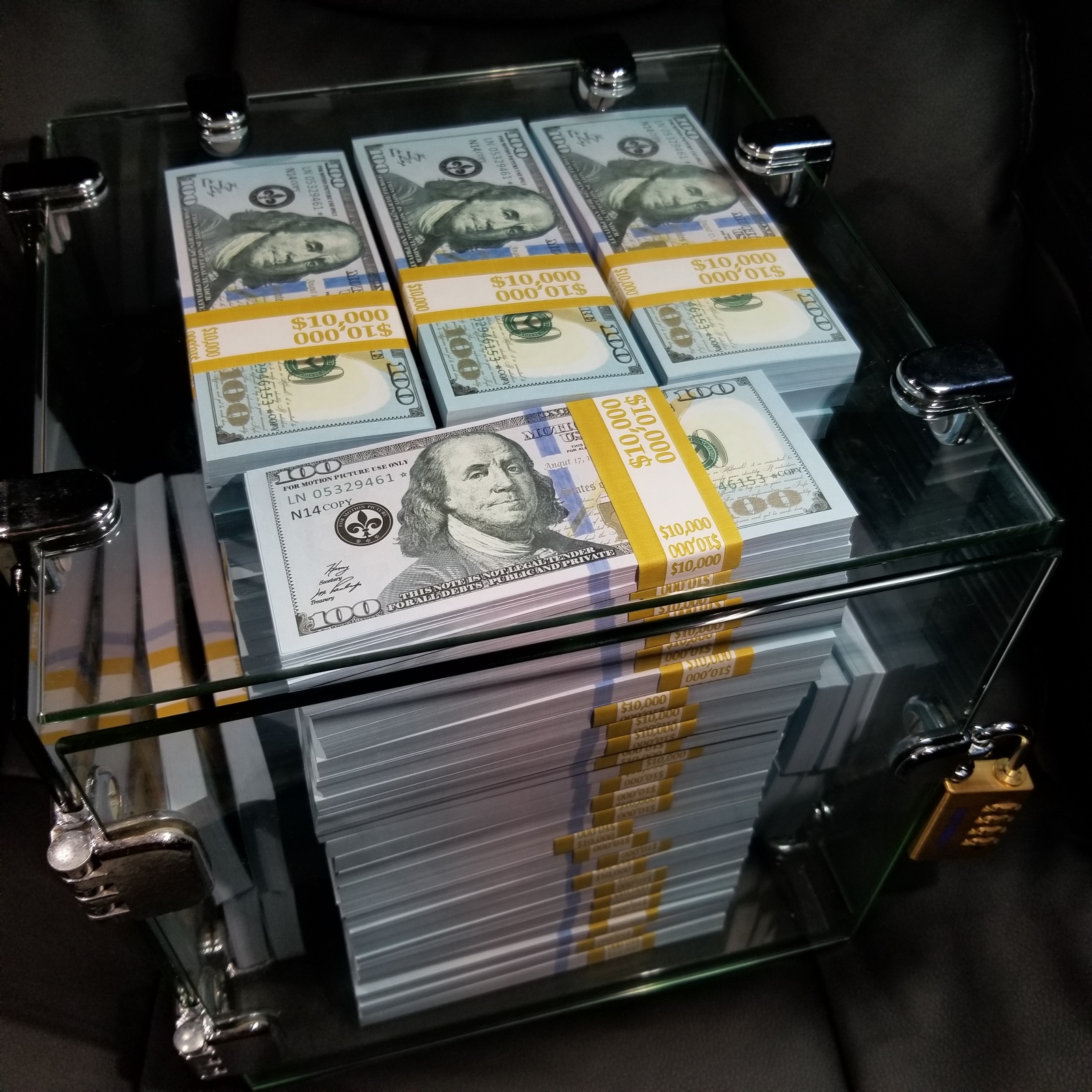 10K FULL PRINT Realistic Prop Money New Fake 100 Dollar Bills REAL CASH ...